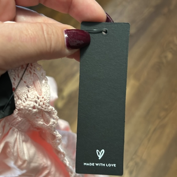 NWT Lulus New With Tag Size Medium Light Pink Lined Summer Tank Dress - Picture 9 of 9